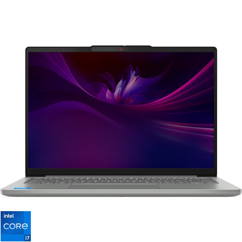 Laptop Lenovo IdeaPad Slim 3 14IRH10 cu procesor Intel® Core i7-13620H pana la 4.9 GHz, 14" WUXGA, OLED, 16 GB DDR5, 2 TB SSD, Intel® UHD Graphics, Windows 11 Pro, Luna Grey