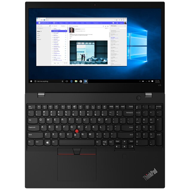 Laptop Lenovo ThinkPad L15 Gen 1 cu procesor AMD Ryzen 5 4500U, 15.6", Full HD, 8GB, 256GB SSD, AMD Radeon Graphics, Windows 10 Pro, Black