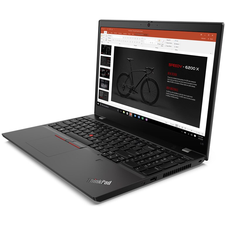 Laptop Lenovo ThinkPad L15 Gen 1 cu procesor AMD Ryzen 5 4500U, 15.6", Full HD, 8GB, 256GB SSD, AMD Radeon Graphics, Windows 10 Pro, Black