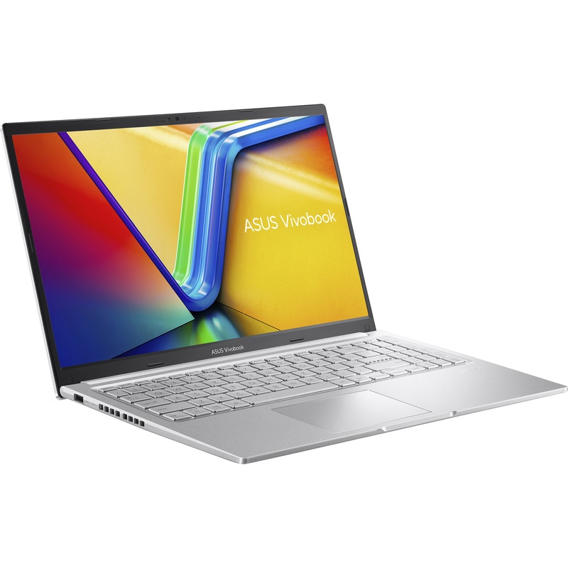Laptop Asus VivoBook 15 M1502YA, 15.6 inch 1920 x 1080, AMD Ryzen 7 - 7730U 8 C / 16 T, 2.0 GHz - 4.5 GHz, 20 MB cache, 28 W, 16 GB DDR4, 512 GB SSD, AMD Radeon Graphics, Windows 11 PRO, Tastatura English, Argintiu