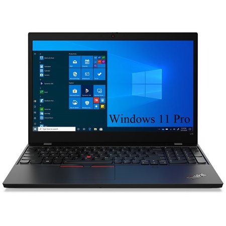 Laptop Lenovo ThinkPad L15 G2, 15.6" FHD IPS, Intel Core i3, 16GB, 2TB SSD m2 PCIe, Intel UHD Graphics, Windows 11 Pro, Black
