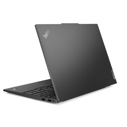 Laptop Lenovo ThinkPad E16 G2, 16" WUXGA, AMD Ryzen™ 5 7535HS pana la 4.55 GHz, 16 GB RAM DDR5 4800, 512 GB SSD, AMD Radeon 660M, Free Dos, Black 512 GB