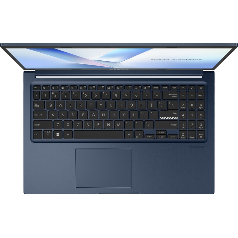 Laptop ASUS 15.6'' Vivobook 15 X1504VA, FHD, Procesor Intel® Core™ 7 150U (12M Cache, up to 5.40 GHz), 56GB DDR5, 512GB SSD, Intel Graphics, WINDOWS 11 PRO, Quiet Blue