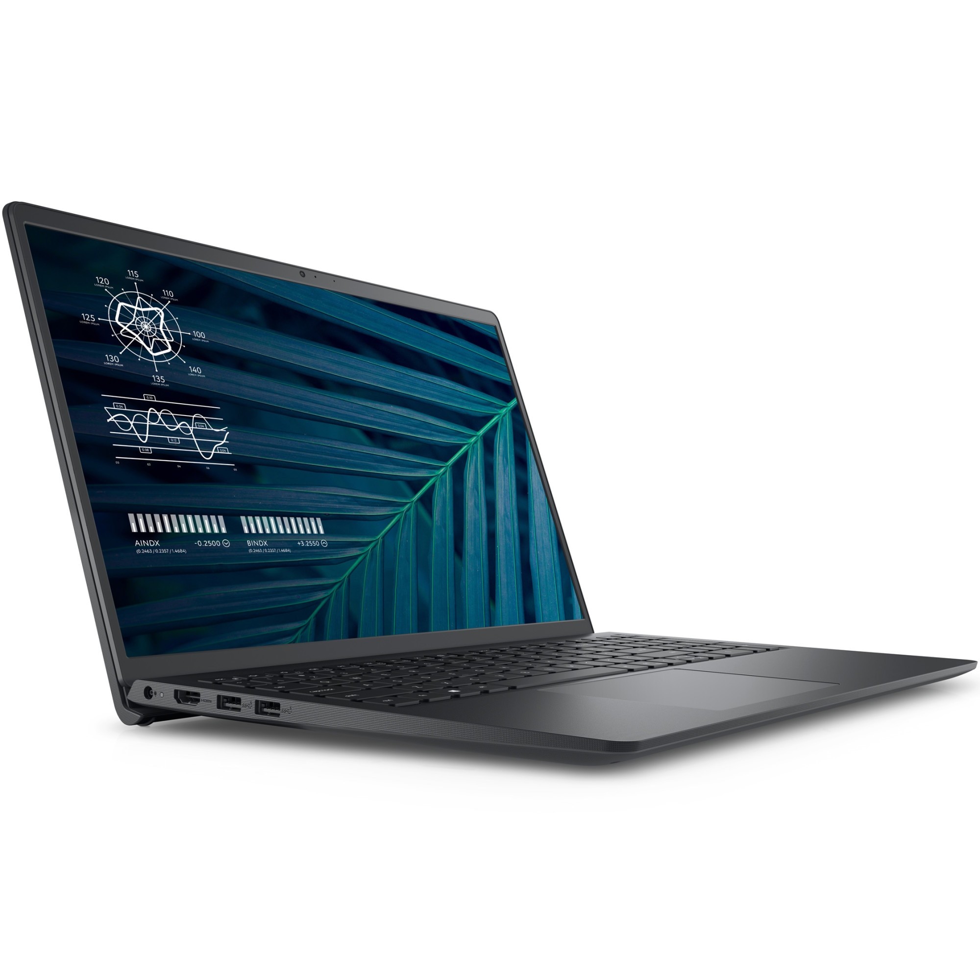 Laptop Dell Vostro 3510 cu procesor Intel Core i5-1135G7, 15.6", Full HD, 8GB, 256GB SSD, Intel Iris Xe Graphics, Ubuntu, Carbon Black