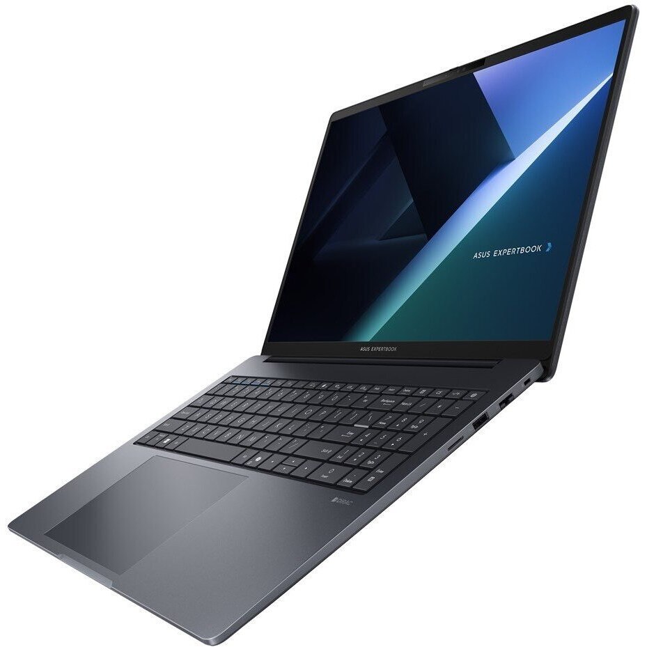 Laptop ASUS ExpertBook, 16" WUXGA, Intel® Core™ Ultra 5 225H pana la 4.9 GHz, 16 GB RAM DDR5, 512 GB SSD, Intel® Graphics, Windows 11 Pro, Gentle Grey 512 GB