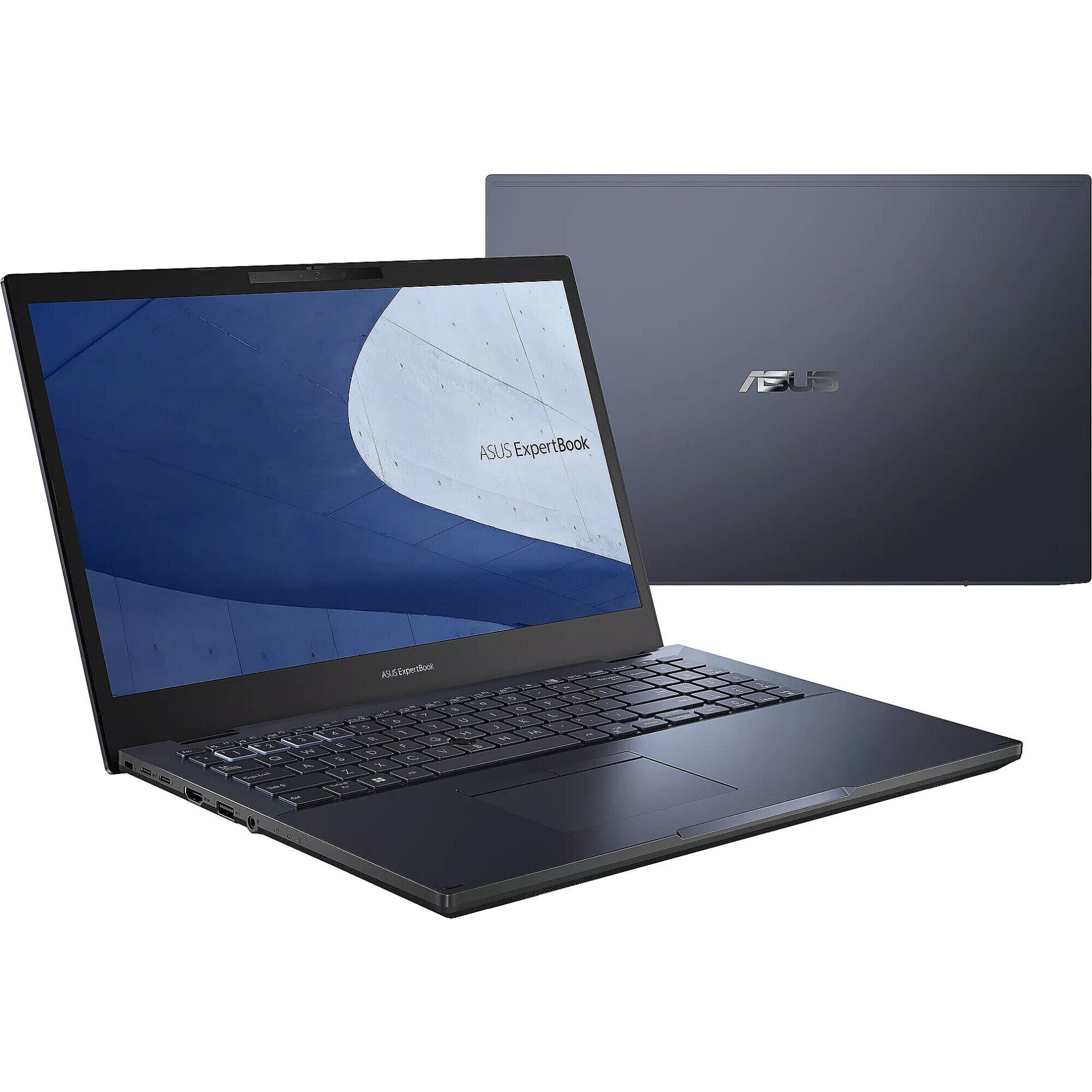 Laptop ASUS ExpertBook B2 B2502CBA-BQ1587X, 15.6 inch 1920 x 1080, Intel Core i3-1215U 6 C / 8 T, 2.6 GHz - 4.4 GHz, 8 MB cache, 28 W, 16 GB DDR4, 512 GB SSD, Intel UHD Graphics, Windows 11 Pro
