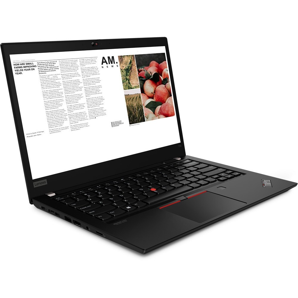 Laptop Lenovo ThinkPad T14 Gen 2 AMD, 14" FHD IPS, AMD Ryzen 5 PRO 5650U 6-core, 40 GB DDR4, 256 GB SSD m2 PCIe, AMD Radeon Graphics, Windows 11 Pro, 1.46 kg Black