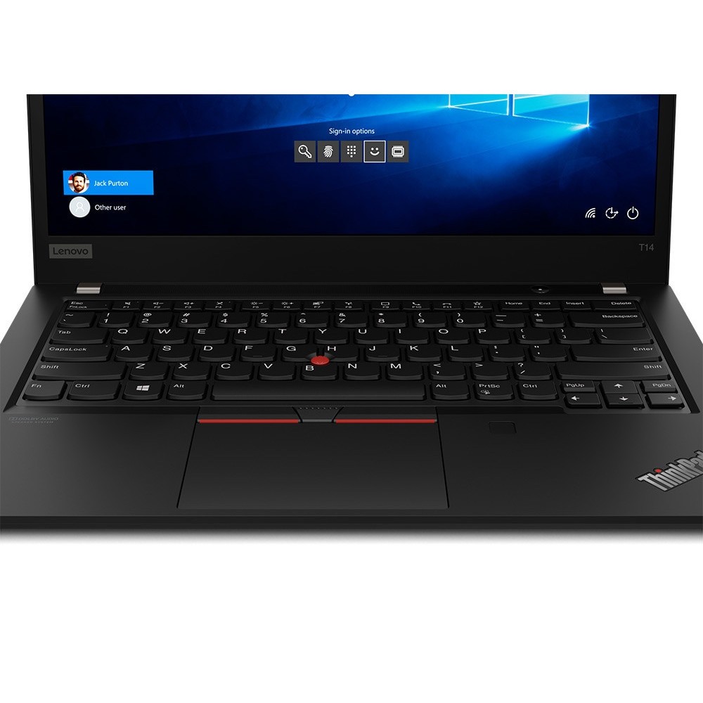 Laptop Lenovo ThinkPad T14 Gen 2 AMD, 14" FHD IPS, AMD Ryzen 5 PRO 5650U 6-core, 40 GB DDR4, 256 GB SSD m2 PCIe, AMD Radeon Graphics, Windows 11 Pro, 1.46 kg Black