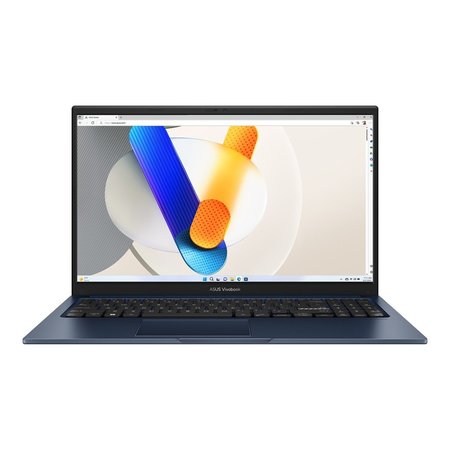 Laptop ASUS Vivobook 15, 15.6" Full HD, Intel® Core™ i3 1315U pana la 4.5 GHz, 8 GB RAM DDR4, 512 GB SSD, Intel UHD Graphics, Free Dos, Quiet Blue 512 GB
