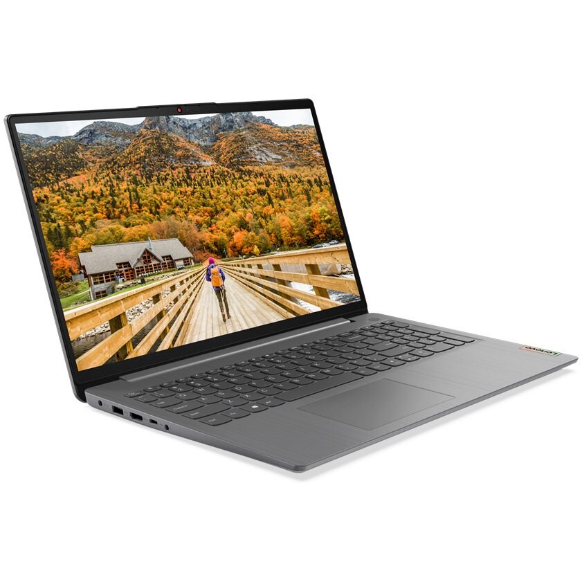 Laptop Lenovo IdeaPad 3 15ALC6 cu procesor AMD Ryzen™ 7 5700U pana la 4.30 GHz, 15.6", Full HD, 16GB, 512GB SSD, AMD Radeon™ Graphics, No OS, Arctic Grey
