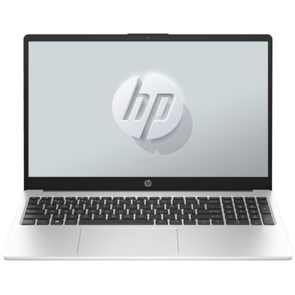 HP 250 G10 Laptop, Intel Core i3 1315U, 8GB Memory, 2000GB SSD, 15.6" FullHD Display, Silver, Hungarian Layout, Windows 11 Pro