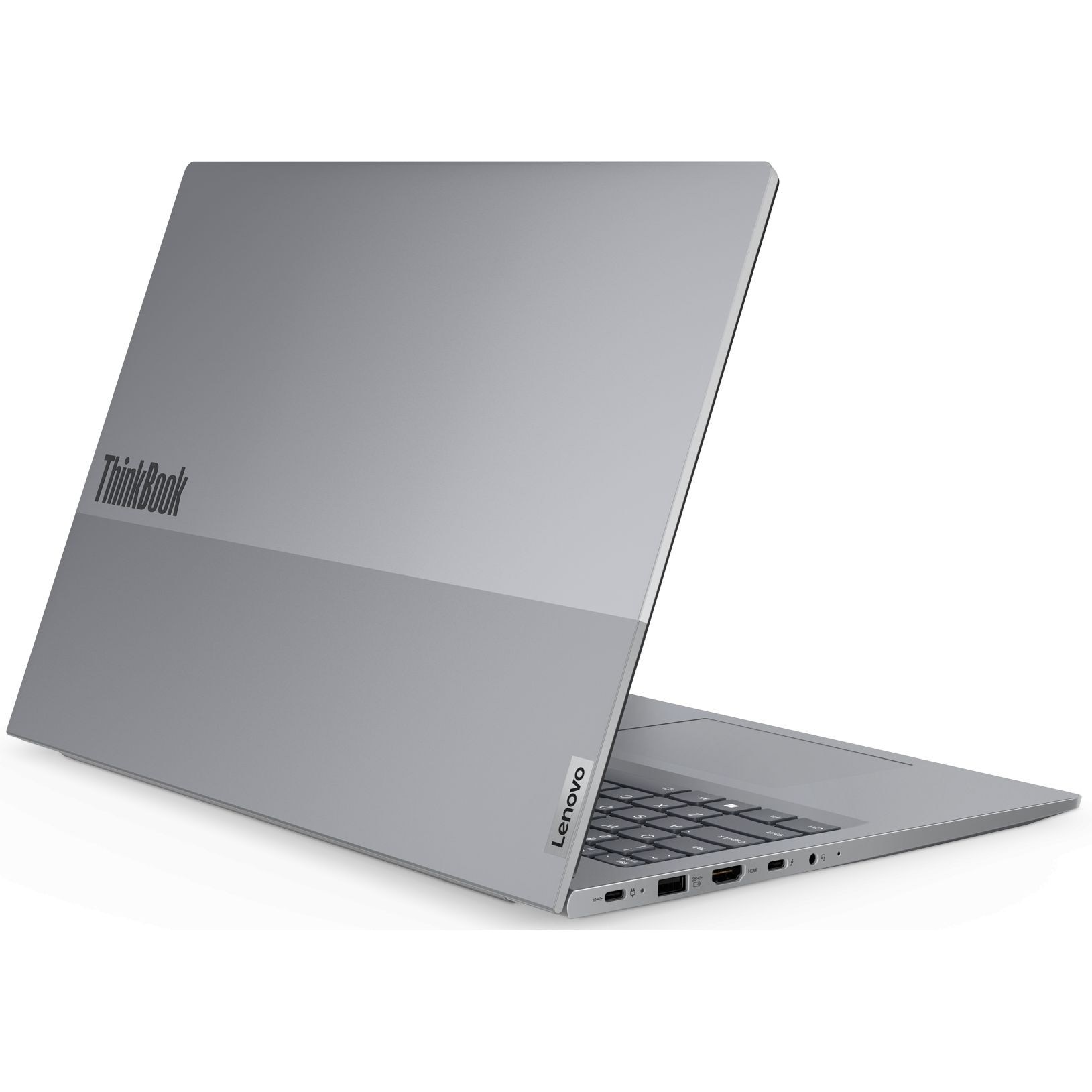 Laptop Lenovo ThinkBook 16 G6 IRL, 16" WUXGA 1920x1200 IPS 300nits, Intel Core i3-1315u 6-core, 16 GB DDR5, 512 GB SSD m2 PCIe, 2TB SSD m2 PCIe, Intel UHD Graphics, Windows 11 Pro, Aluminium Case 1.70 kg Arctic Grey
