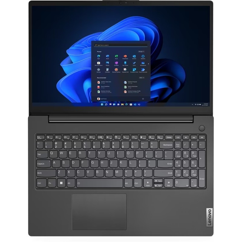 Laptop Lenovo cu procesor Intel® Core™ i5-13420 pana la 4.6 GHz, 15.6", Full HD, IPS, 40GB DDR4 RAM, 256GB SSD, Intel® UHD Graphics, No OS, matte Black