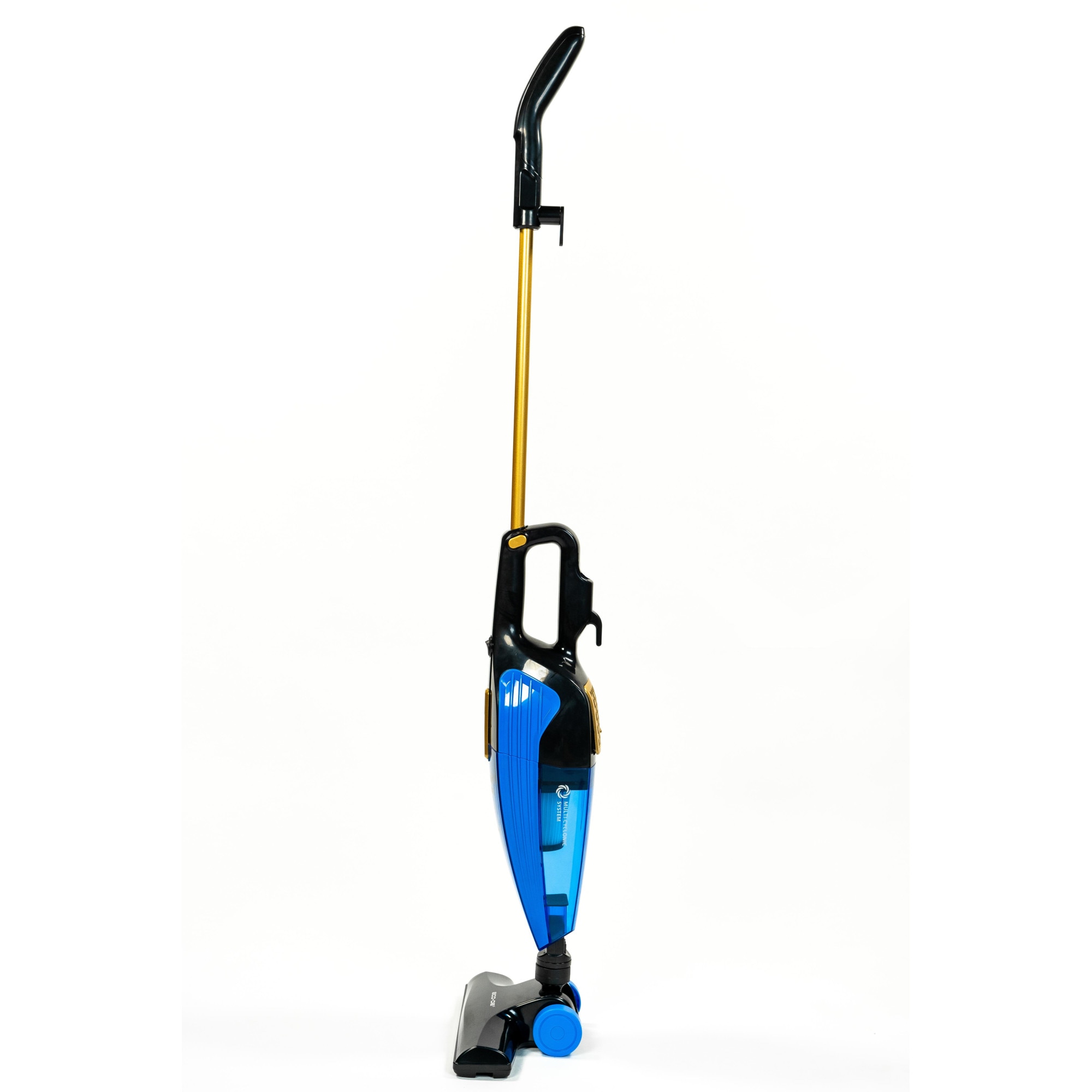 Aspirator vertical 2 in 1 ECO-DE, 800W, filtru HEPA + filtru Activ Carbon, albastru