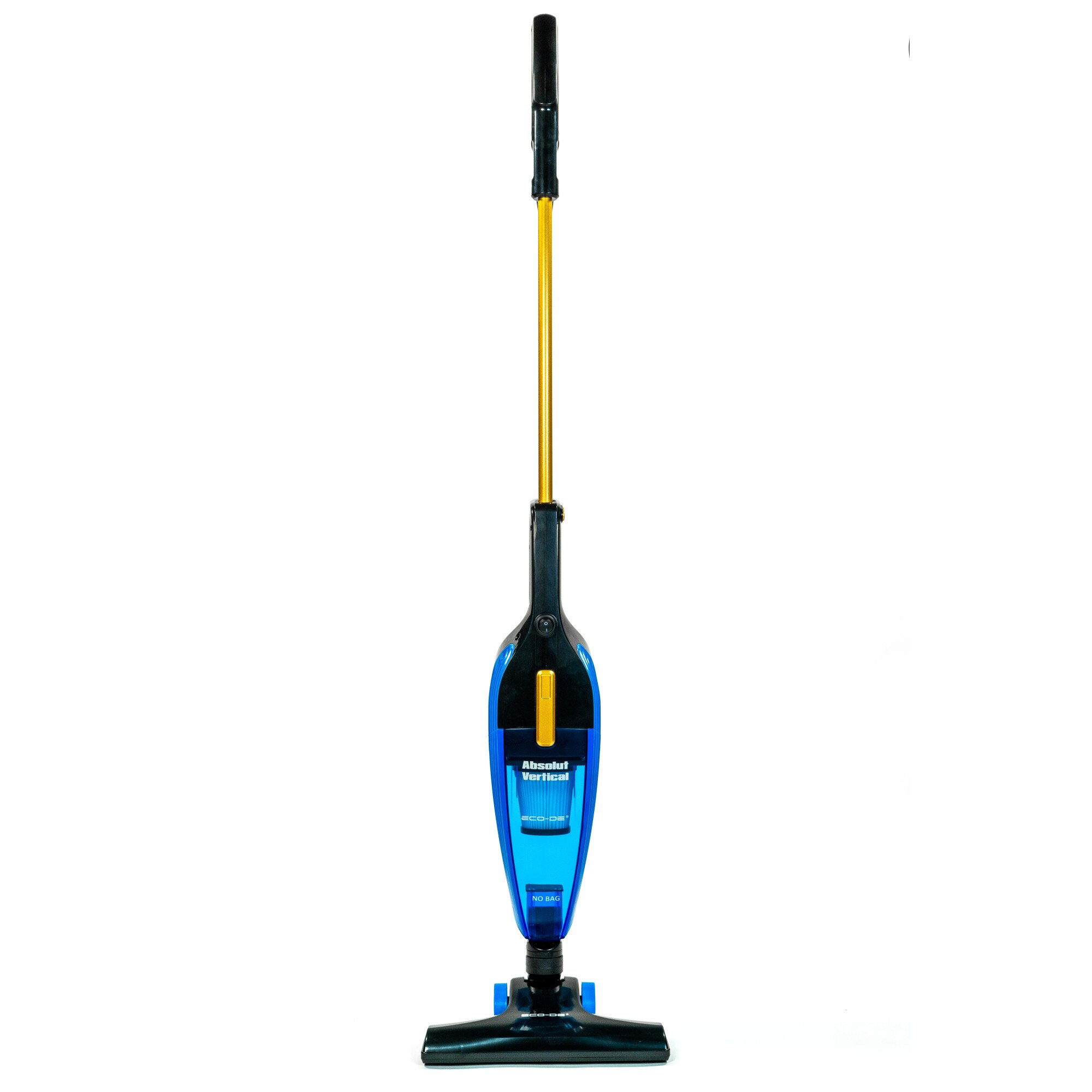 Aspirator vertical 2 in 1 ECO-DE, 800W, filtru HEPA + filtru Activ Carbon, albastru