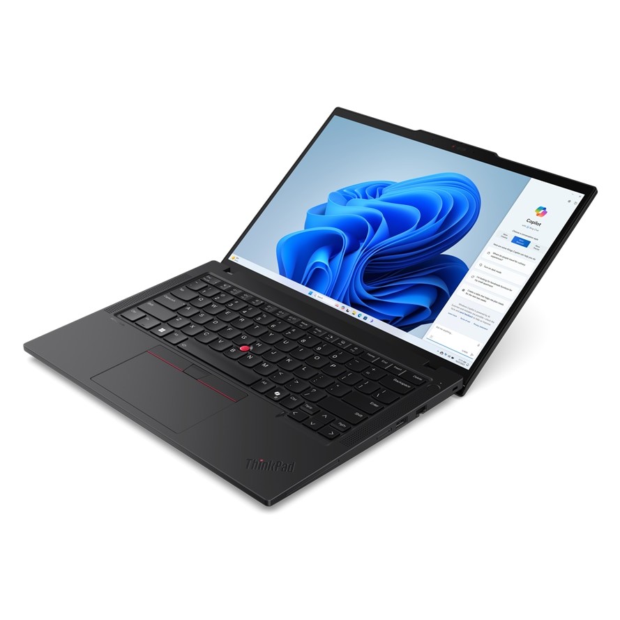 Laptop Lenovo ThinkPad T14 Gen5, WUXGA, AMD, Ryzen 5 Pro, 8540U, 16GB, 512GB SSD, Windows 11 Pro, Negru