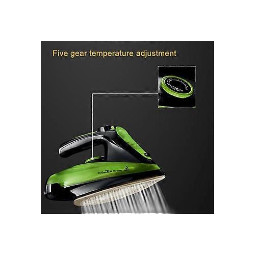 Fier de calcat cu aburi, 2400W, ceramic, verde, 31x7.5x12cm