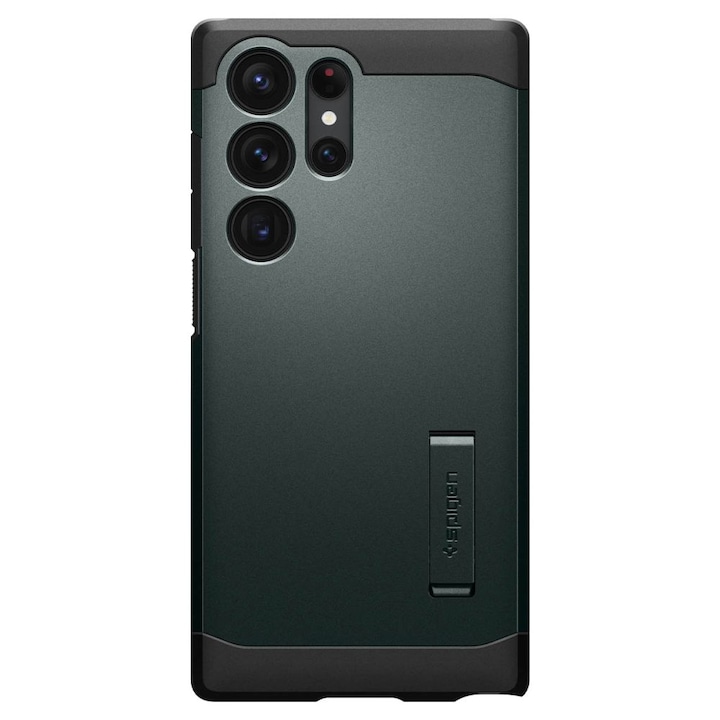 Husa, Spigen Tough Armor pentru Samsung Galaxy S23 Ultra, Verde