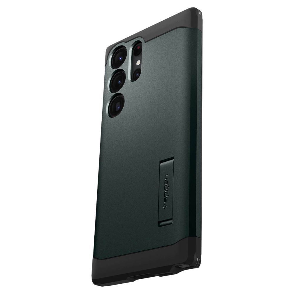 Husa, Spigen Tough Armor pentru Samsung Galaxy S23 Ultra, Verde
