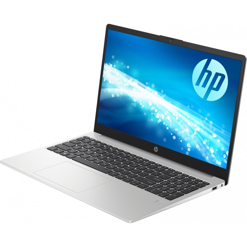 HP 250R G10 Laptop, Intel Core 3 100U, 24GB Memory, 2000GB SSD, 15.6" FullHD Display, Silver, Hungarian Layout, Windows 11 Pro