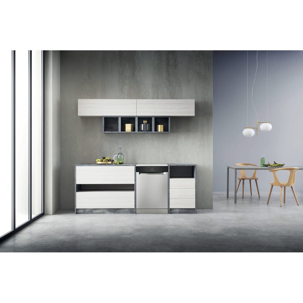 Masina de spalat vase Whirlpool WFO 3T142 X, 14 seturi, inox, 60x59x85cm