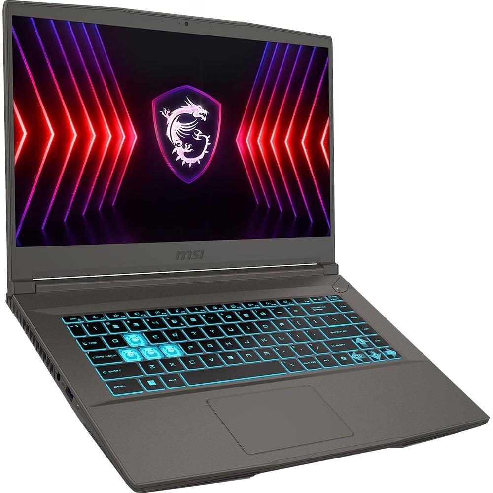 Laptop Gaming MSI Thin 15 B12VE-2673XRO, Intel Core i5-12450H pana la 4.4GHz, 15.6" Full HD, 16GB, SSD 512GB, NVIDIA GeForce RTX 4050 6GB, Free DOS, Negru