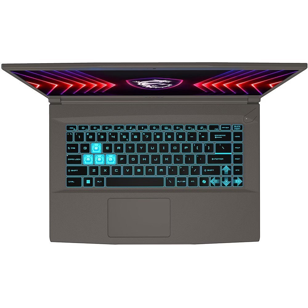 Laptop Gaming MSI Thin 15 B12VE-2673XRO, Intel Core i5-12450H pana la 4.4GHz, 15.6" Full HD, 16GB, SSD 512GB, NVIDIA GeForce RTX 4050 6GB, Free DOS, Negru