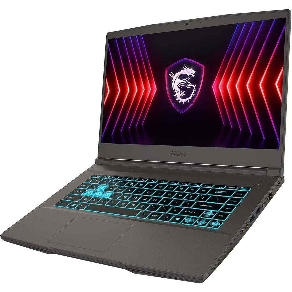 Laptop Gaming MSI Thin 15 B12VE-2673XRO, Intel Core i5-12450H pana la 4.4GHz, 15.6" Full HD, 16GB, SSD 512GB, NVIDIA GeForce RTX 4050 6GB, Free DOS, Negru