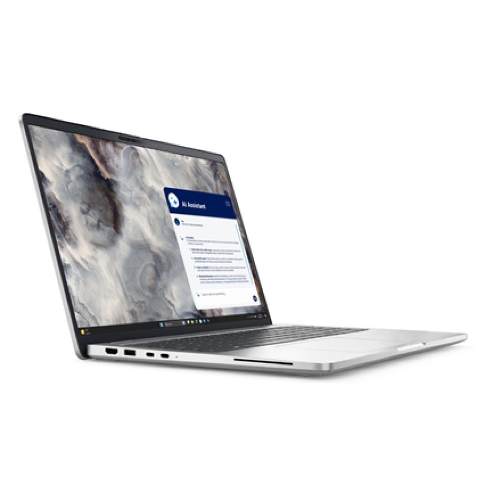 Laptop Dell Pro 16 Plus PB16250, 16 inch 1920 x 1200, Intel 265U 12 C / 14 T, 2.1 GHz - 5.3 GHz, 12 MB cache, 15 W, 32 GB DDR5, 512 GB SSD, Intel Graphics, Windows 11 Pro