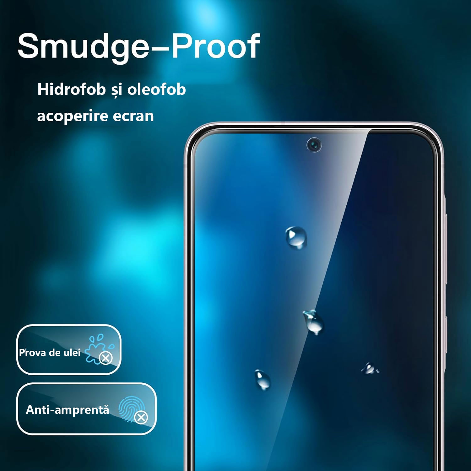 Set de 3 Protectori de Ecran din Sticla Temperata pentru Samsung Galaxy A56 5G, 9H Durabilitate, Anti-Zgarieturi, Ultra Clar HD, Ultra Rezistent