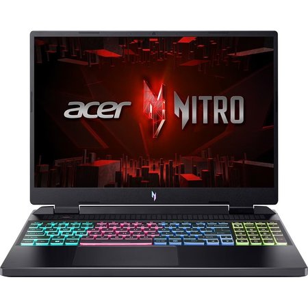 Laptop Gaming ACER Nitro 16 AN16-41-R6UF, AMD Ryzen 9 7940HS pana la 5.2GHz, 16" WQXGA, 32GB, SSD 1TB, NVIDIA GeForce RTX 4070 8GB, Free DOS, Negru