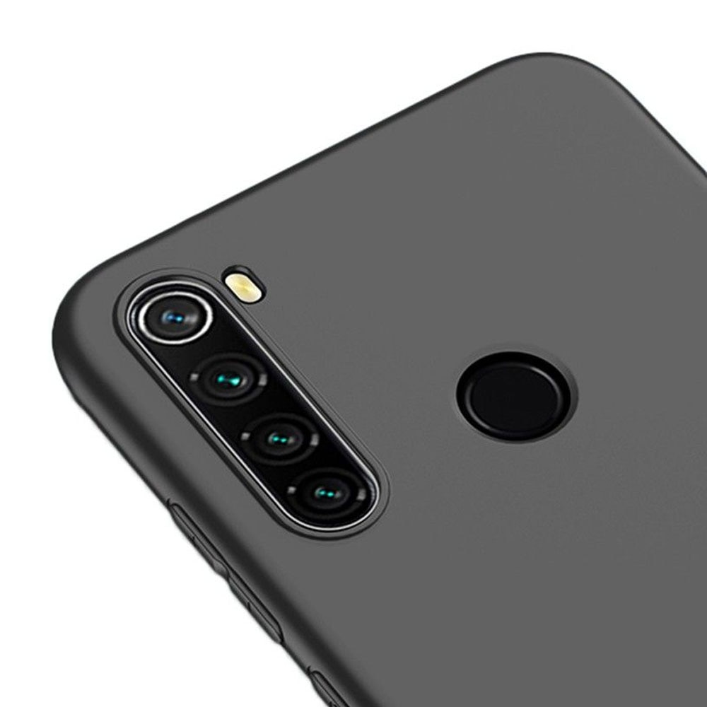 Husa pentru Xiaomi Redmi Note 8T - TPU Silicon UltraSlim, Gekko iSlim - Neagra Negru Carcasa