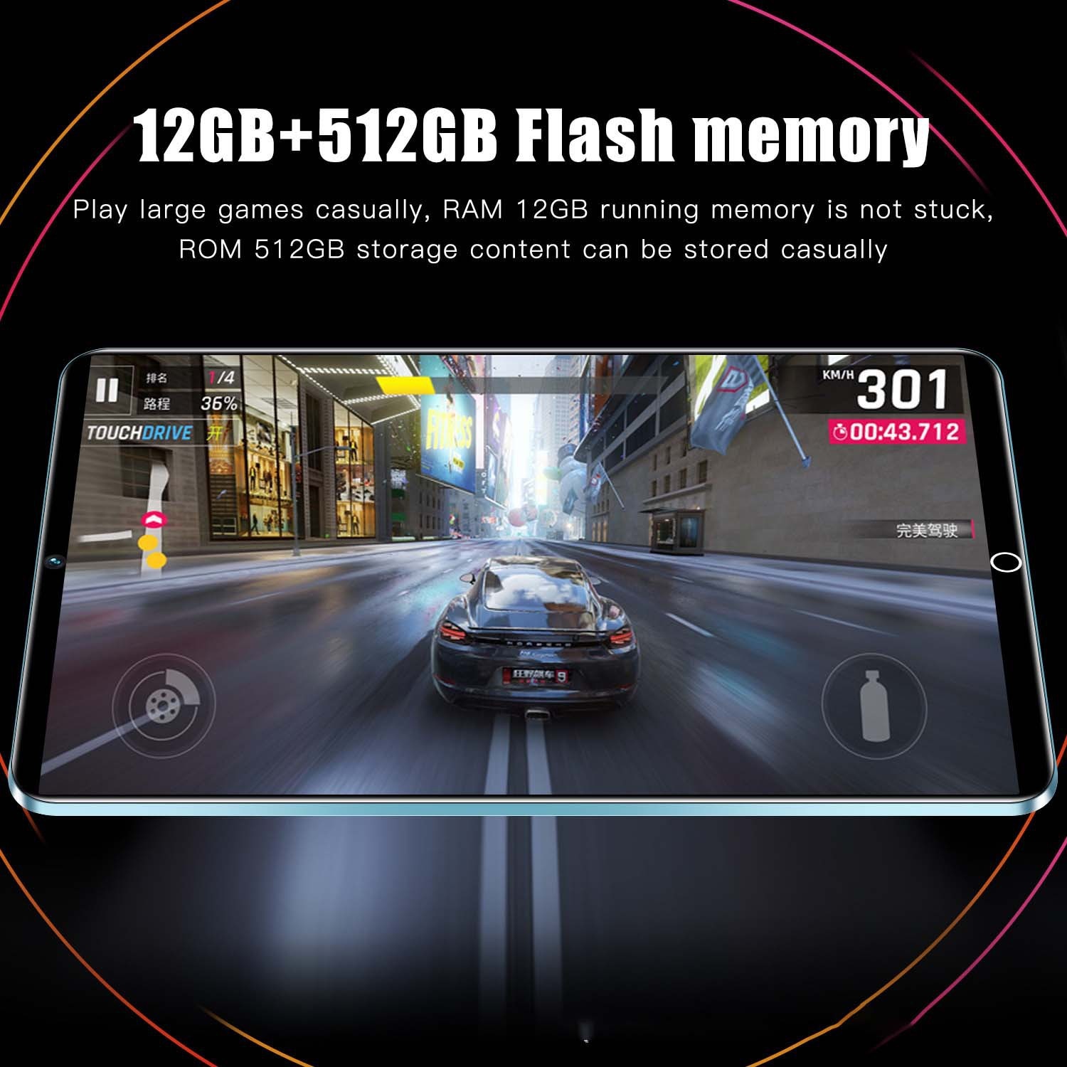 Tableta Android inteligenta de 11,6 inch, cu baterie mare si autonomie extinsa, tableta cu camera dubla，16G+1T