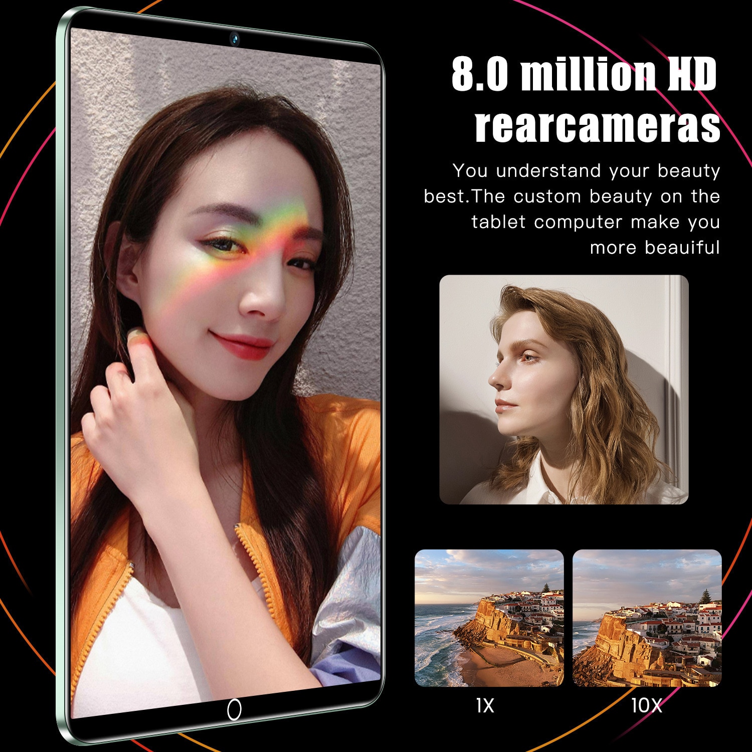 Tableta Android inteligenta de 11,6 inch, cu baterie mare si autonomie extinsa, tableta cu camera dubla，16G+1T