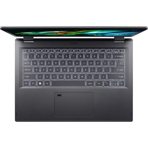 Laptop 2 in 1 ACER Aspire 5 Spin 14 A5SP14-51MTN-777Z, Intel Core I7-1355U pana la 5GHz, 14" WUXGA, 16GB, SSD 512GB, Intel Iris Xe, Windows 11 Home, Gri