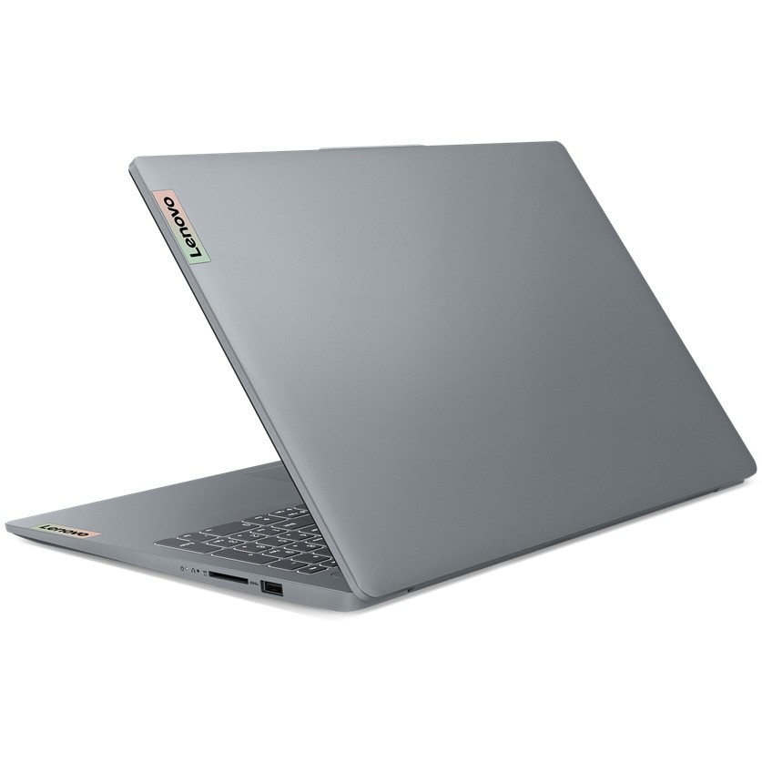 Laptop Lenovo IdeaPad Slim 3 15ABR8 cu procesor AMD Ryzen™ 5 7430U pana la 4.3GHz, 15.6", Full HD, IPS, 16GB DDR4, 512GB SSD, AMD Radeon™ Graphics, No OS, Arctic Grey