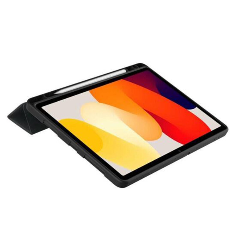 Husa de protectie pentru tableta compatibila cu Honor Pad X9/X8 Pro, FoldPro, tip stand, piele ecologica, Verde inchis