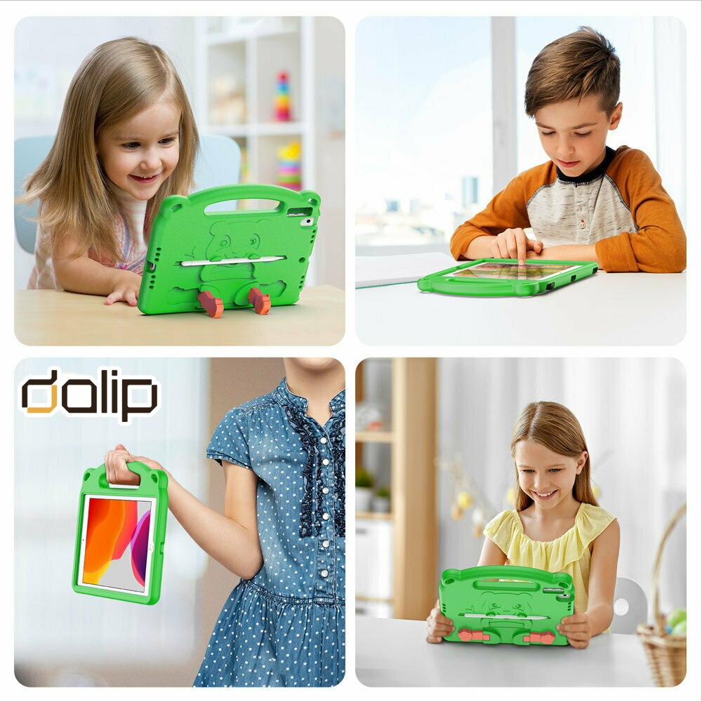 Husa pentru iPad PRO 2018, Dalip LovePanda, Spuma Poliuretanica, Verde