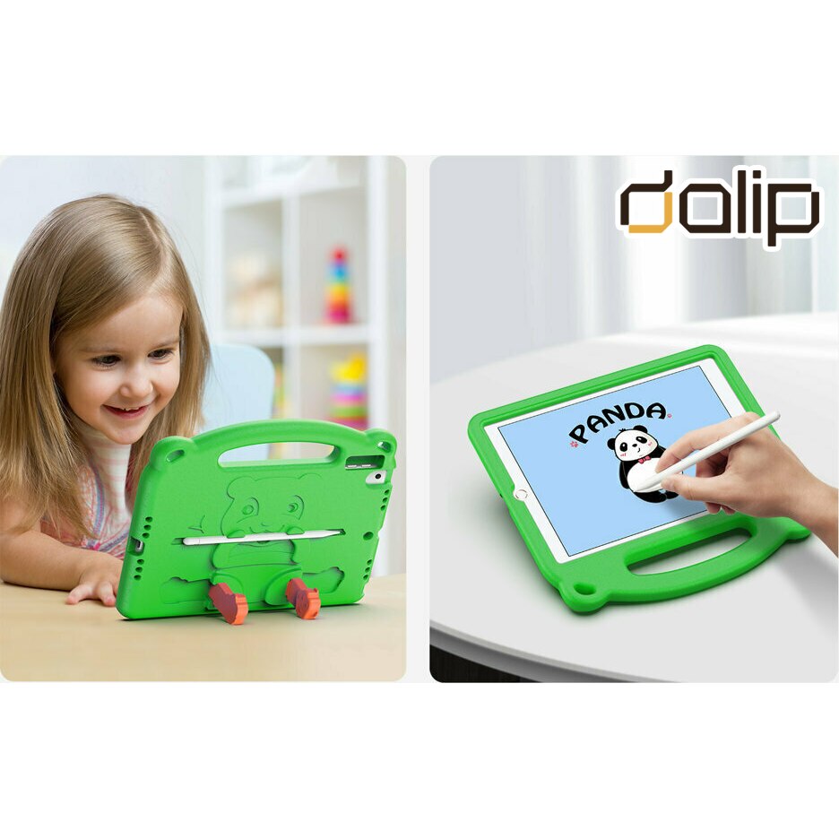 Husa pentru iPad PRO 2018, Dalip LovePanda, Spuma Poliuretanica, Verde