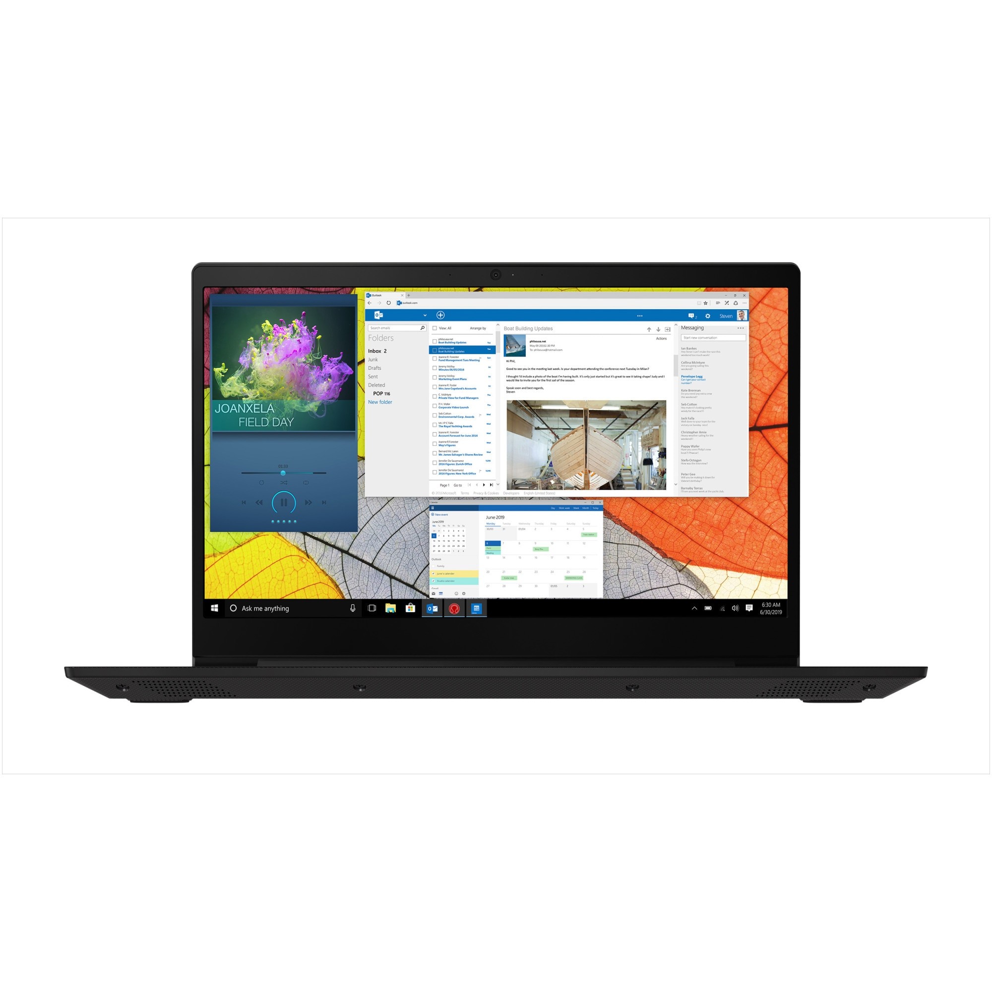 Laptop Lenovo Ideapad S145-15API cu procesor AMD® Ryzen 5 3500U pana la 3.70 GHz, 15.6", Full HD, 8GB, 256GB SSD, AMD Radeon Vega 8 Graphics, Free DOS, Black