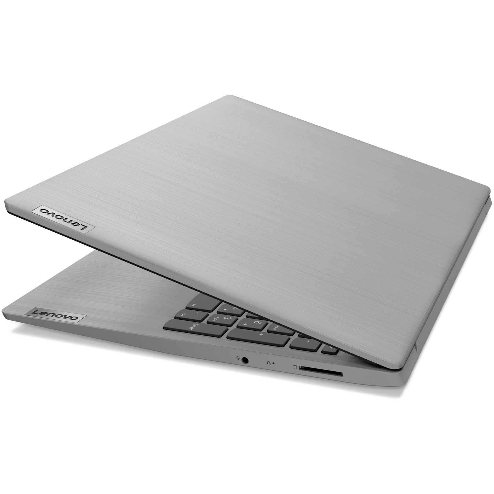 Laptop Lenovo IdeaPad 3 15IIL05 cu procesor Intel Core i3-1005G1 pana la 3.40 GHz, 15.6", Full HD, 8GB, 1TB HDD + 128GB SSD, Intel UHD Graphics, Free DOS, Platinum Grey