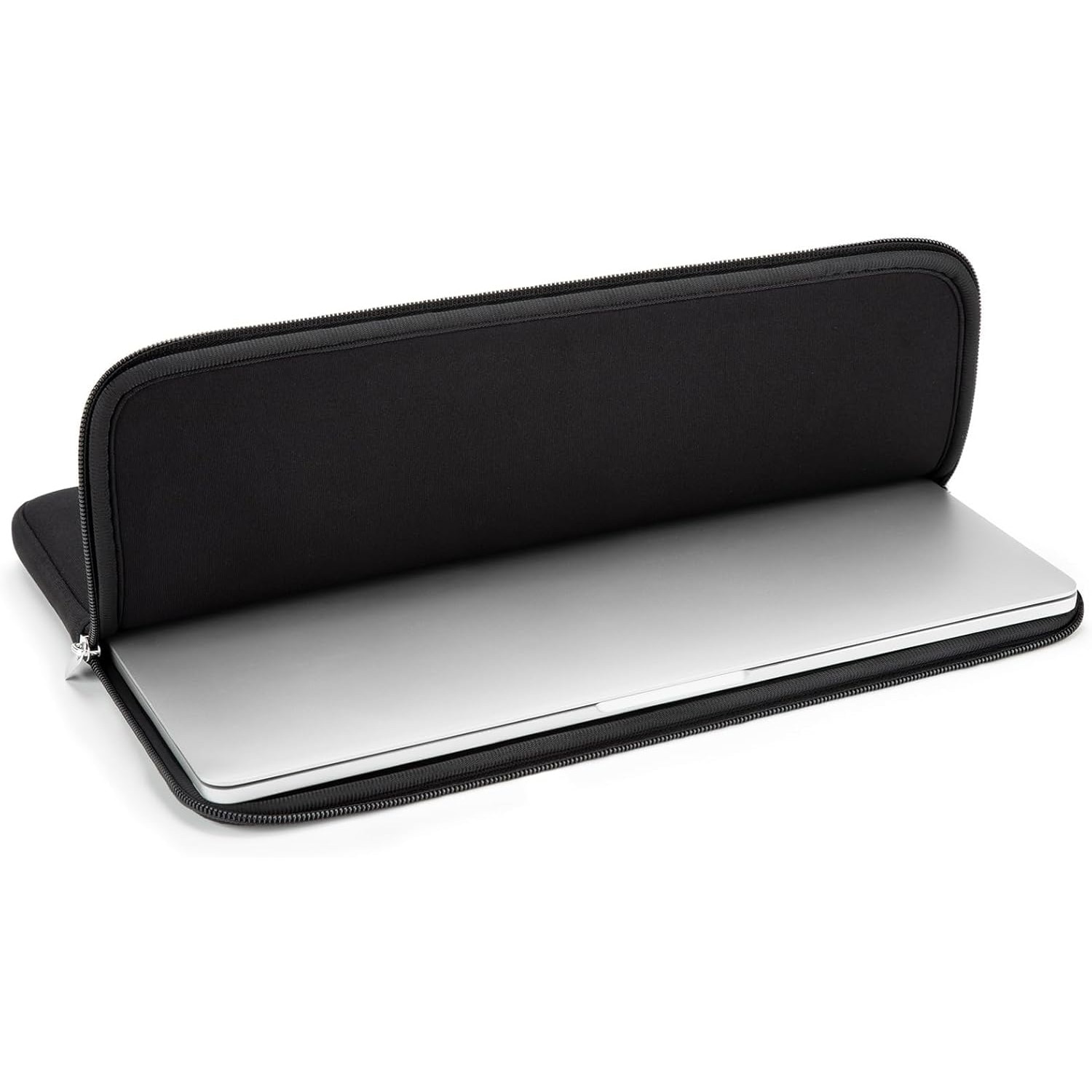Husa de protectie pentru laptop de 14 inch, husa de protectie moale si ingrosata cu fermoar, geanta pentru computer, compatibila cu laptopuri de 14 inch, Chromebookuri, tablete si ultrabookuri (negru)