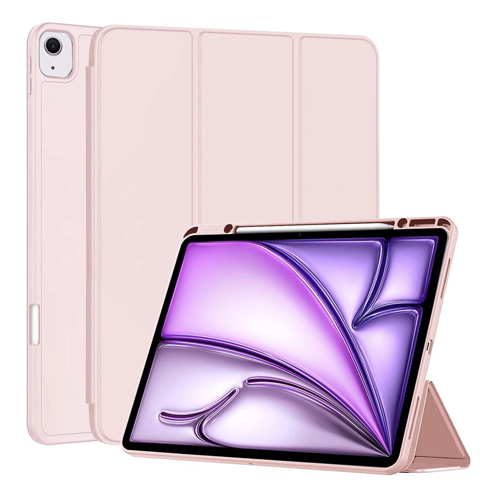 Husa Cu Grad Ridicat de Protectie pentru iPad Air 13 2024/Air 13 2025, G37, TPU, Soft Rose