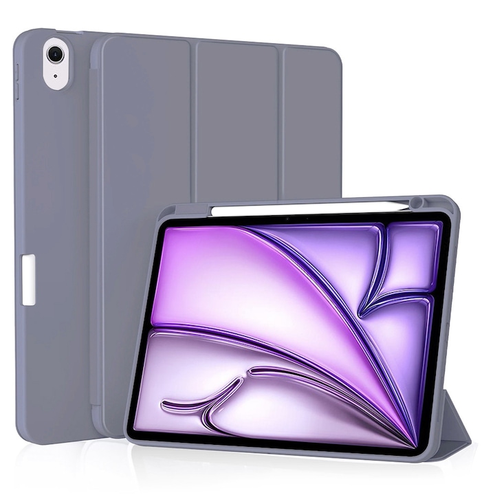 Husa Cu Grad Ridicat de Protectie pentru iPad Air 11 2024/Air 11 2025, G47, TPU, Berry Purple