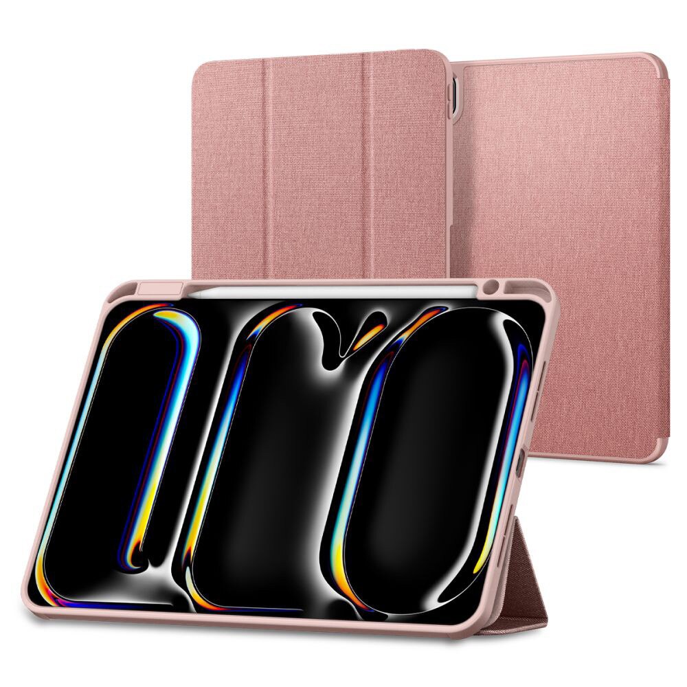 Husa Cu Grad Ridicat de Protectie pentru iPad Pro 11 2024, G59, Nailon, Strawberry Gold
