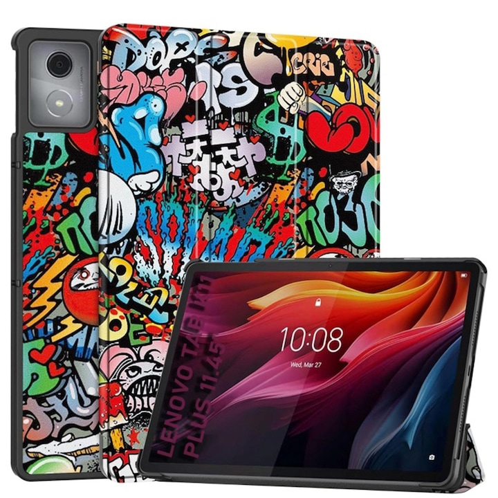 Husa Cu Grad Ridicat de Protectie pentru Lenovo Tab K11 Plus, G72, MicroTwine, Urban Vibe