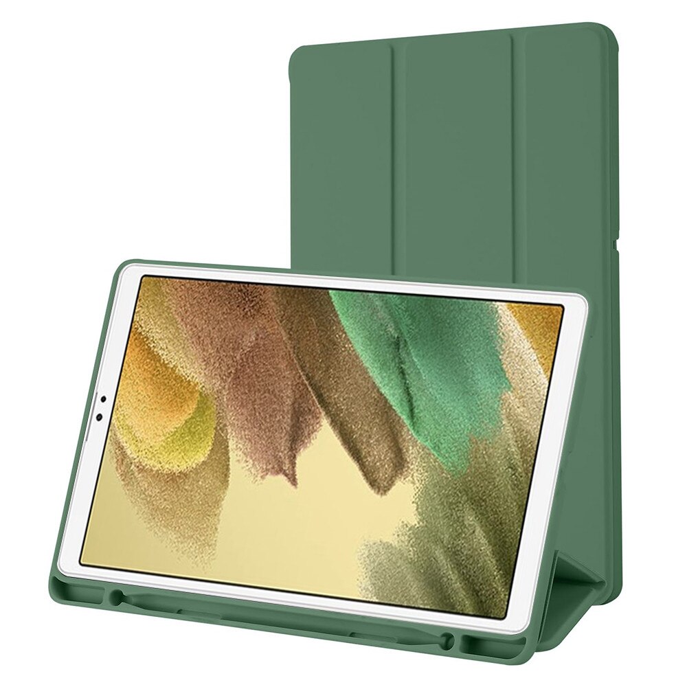 Husa Cu Grad Ridicat de Protectie pentru Samsung Galaxy Tab A7 Lite, G27, TPU, Green Forest