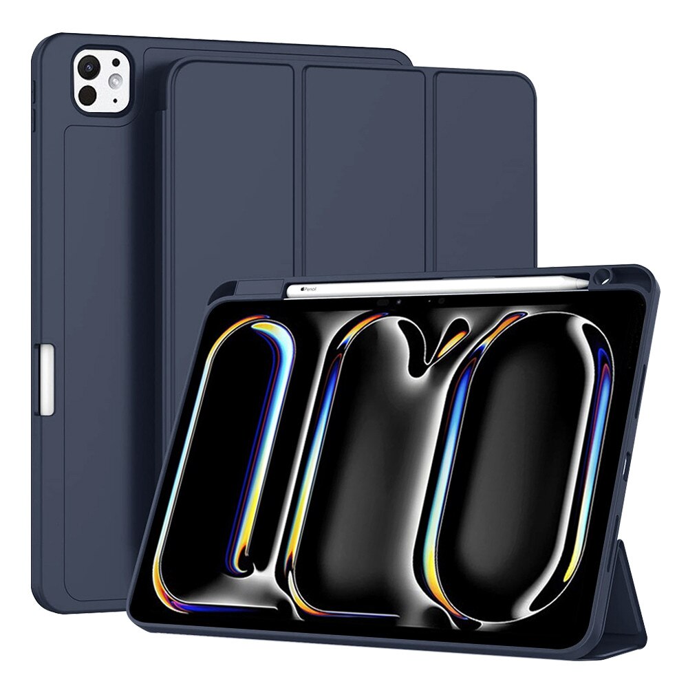 Husa Cu Grad Ridicat de Protectie pentru iPad Pro 11 2024, G50, TPU, Dark Blue