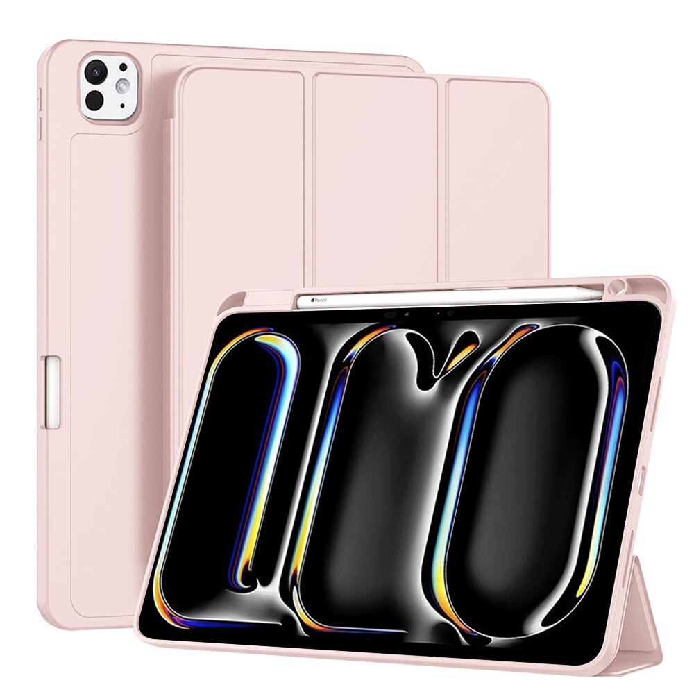 Husa Cu Grad Ridicat de Protectie pentru iPad Pro 11 2024, G45, TPU, Soft Rose