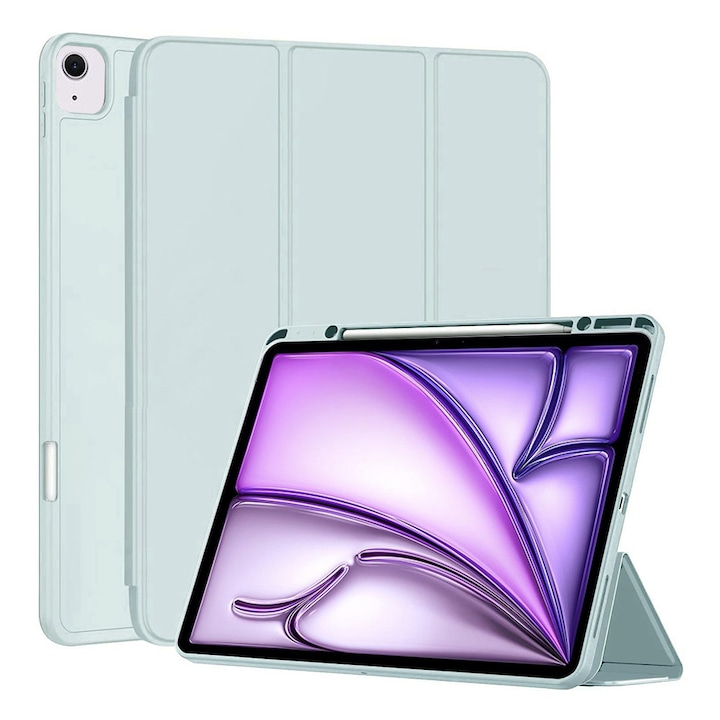 Husa Cu Grad Ridicat de Protectie pentru iPad Air 13 2024/Air 13 2025, G40, TPU, Sky Blue